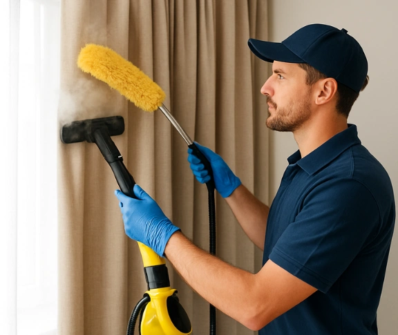 Trusted drapes cleaning technician Matty Curtain Cleaning ivanhoe-vic QLD