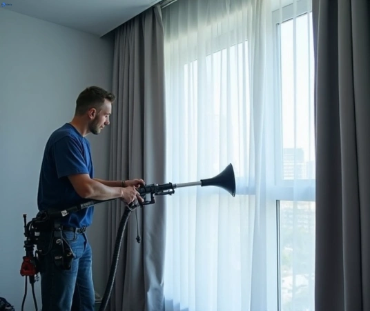 Professional drapes cleaning process tools Matty Curtain Cleaning ivanhoe-vic