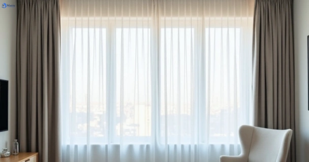Restored vibrant drapes in ivanhoe-vic QLD after Matty Curtain Cleaning